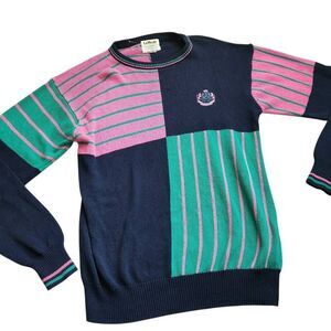 Vintage  LaMode Sweater Mens XL Cotton Golf Preppy Grandpacore